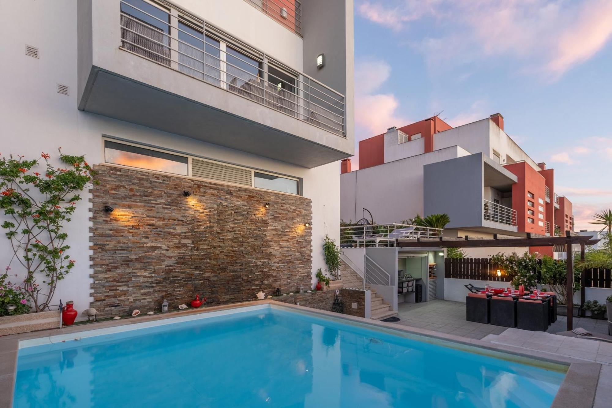 Vila Cantinho Algarvio Vista Rio Ferragudo  Bagian luar foto
