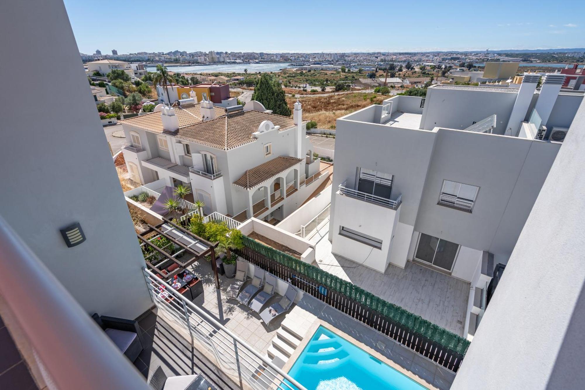 Vila Cantinho Algarvio Vista Rio Ferragudo  Bagian luar foto